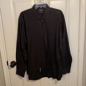 Black dress shirt